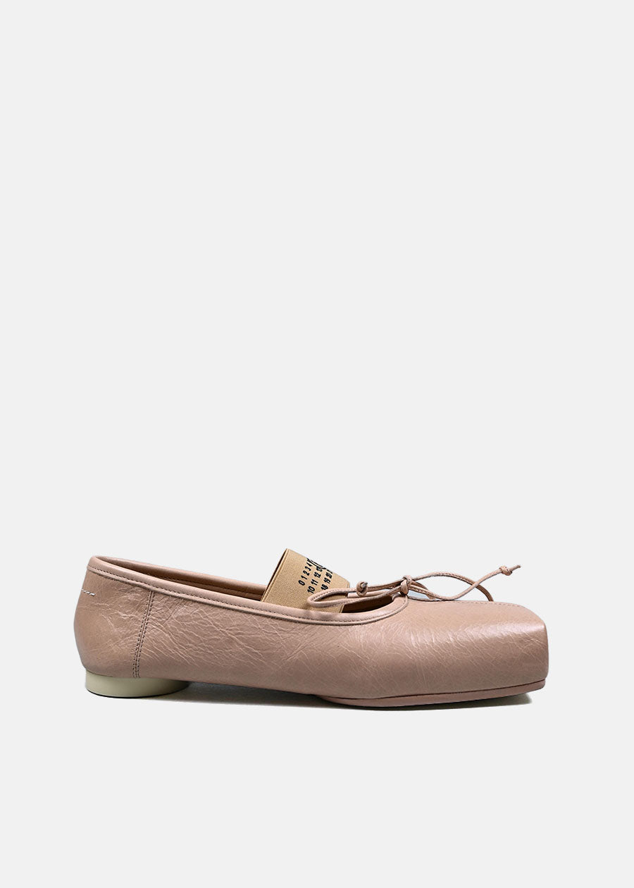 Ballet Flats in Nude