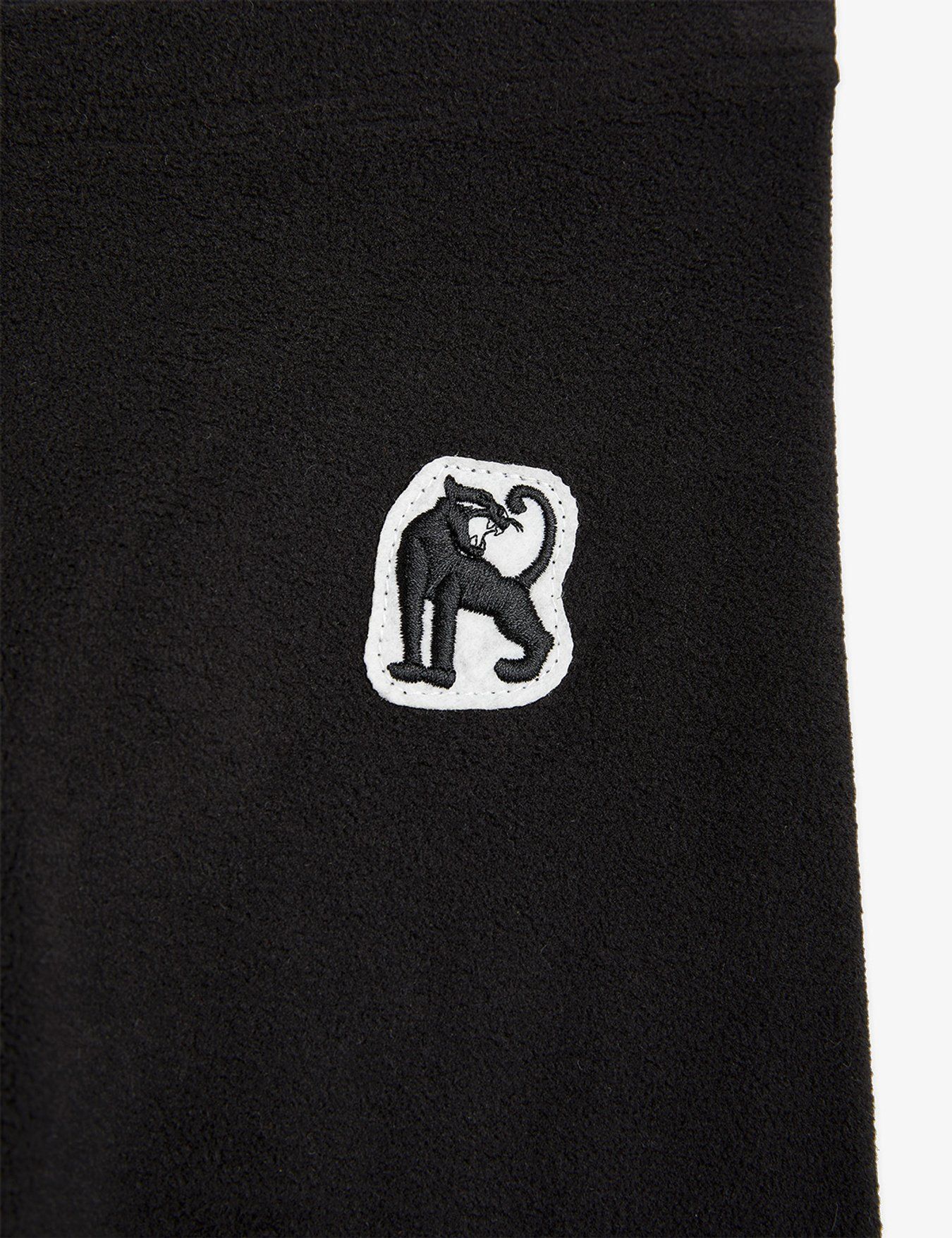 Microfleece Trousers in Black