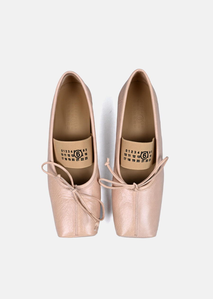 Ballet Flats in Nude