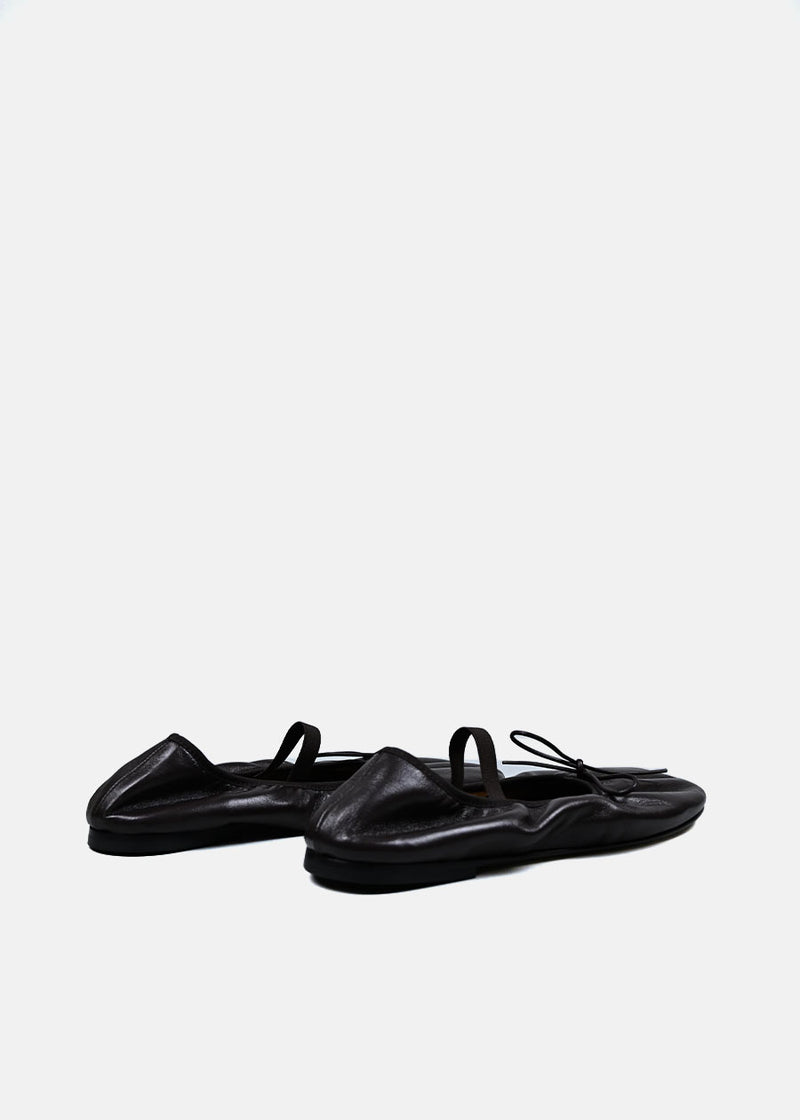 Balla Bow Pump in Espresso