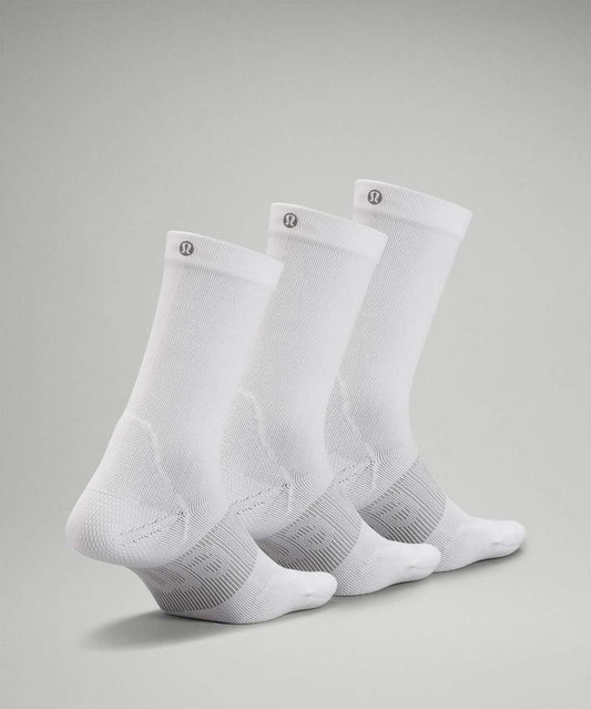 3 Pack Power Stride Socks in White