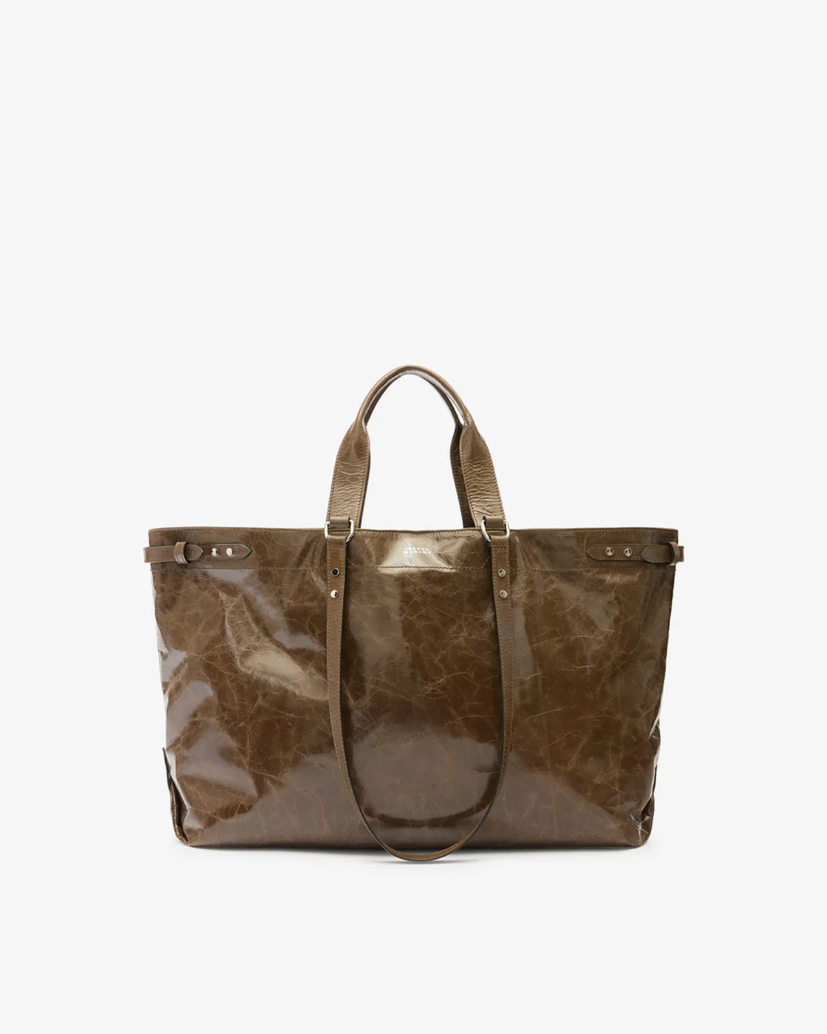 Winna Tote Shoulder Bag in Moss Green