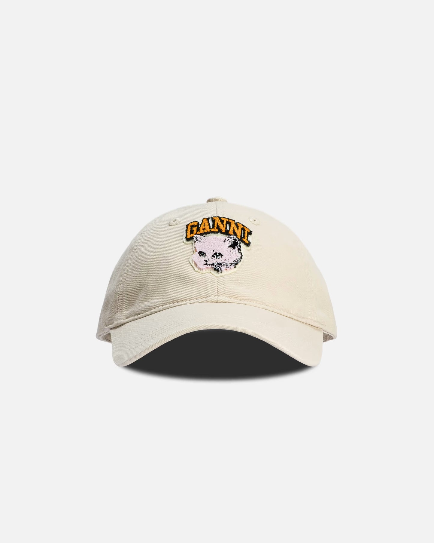 Cat Canvas Cap in Egret