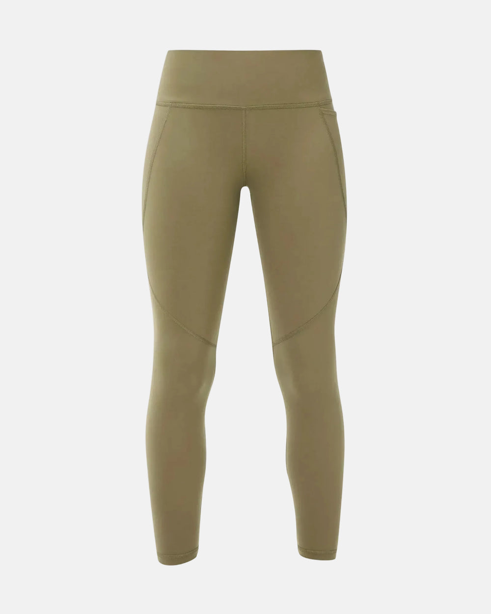 Power 7/8 Gym Leggings in Khaki Brown