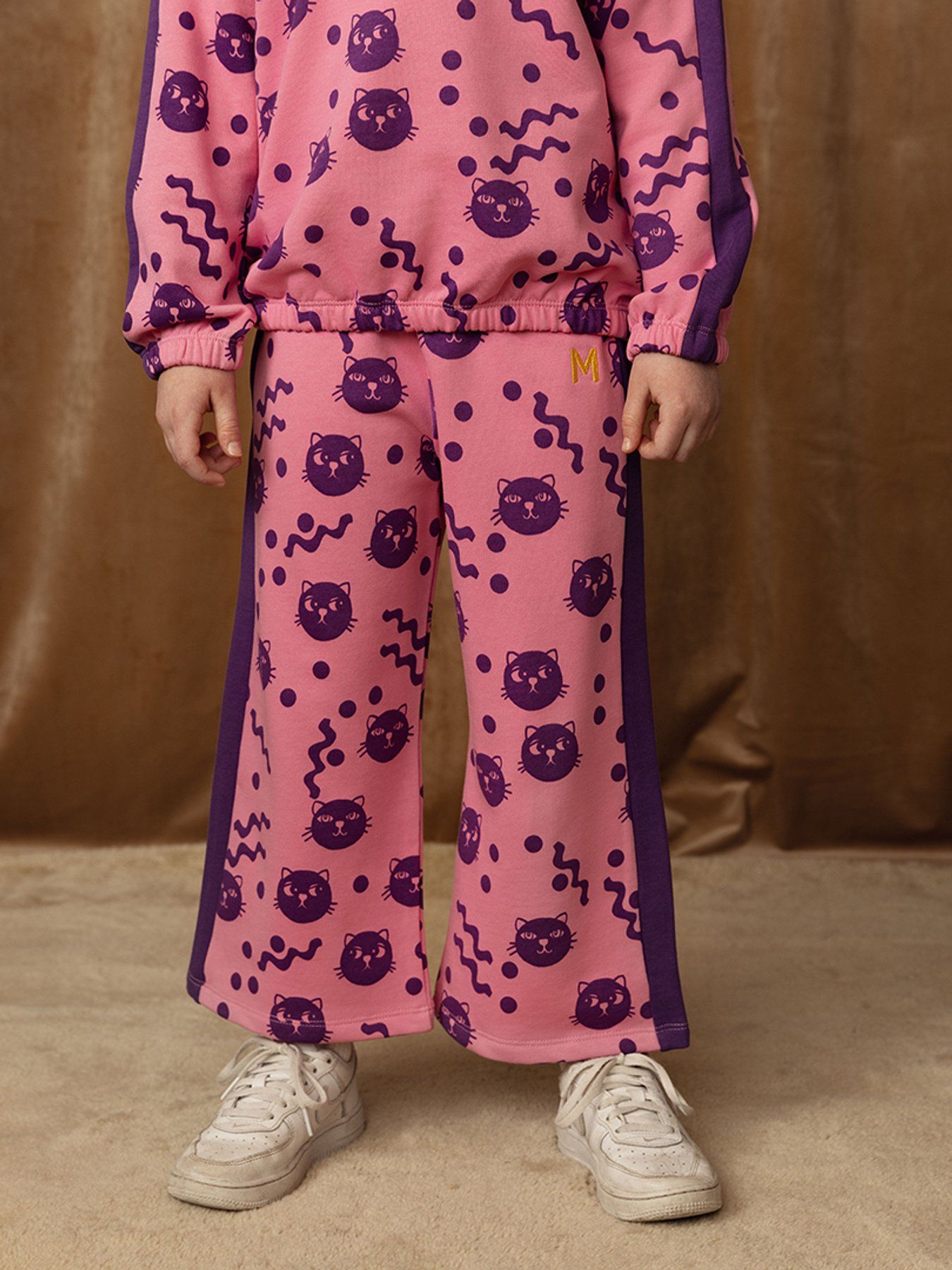 SQUIGGLY CATS SWEATPANT - MINI RODINI