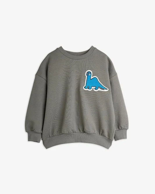Dino Patch Sweatshirt in Grey