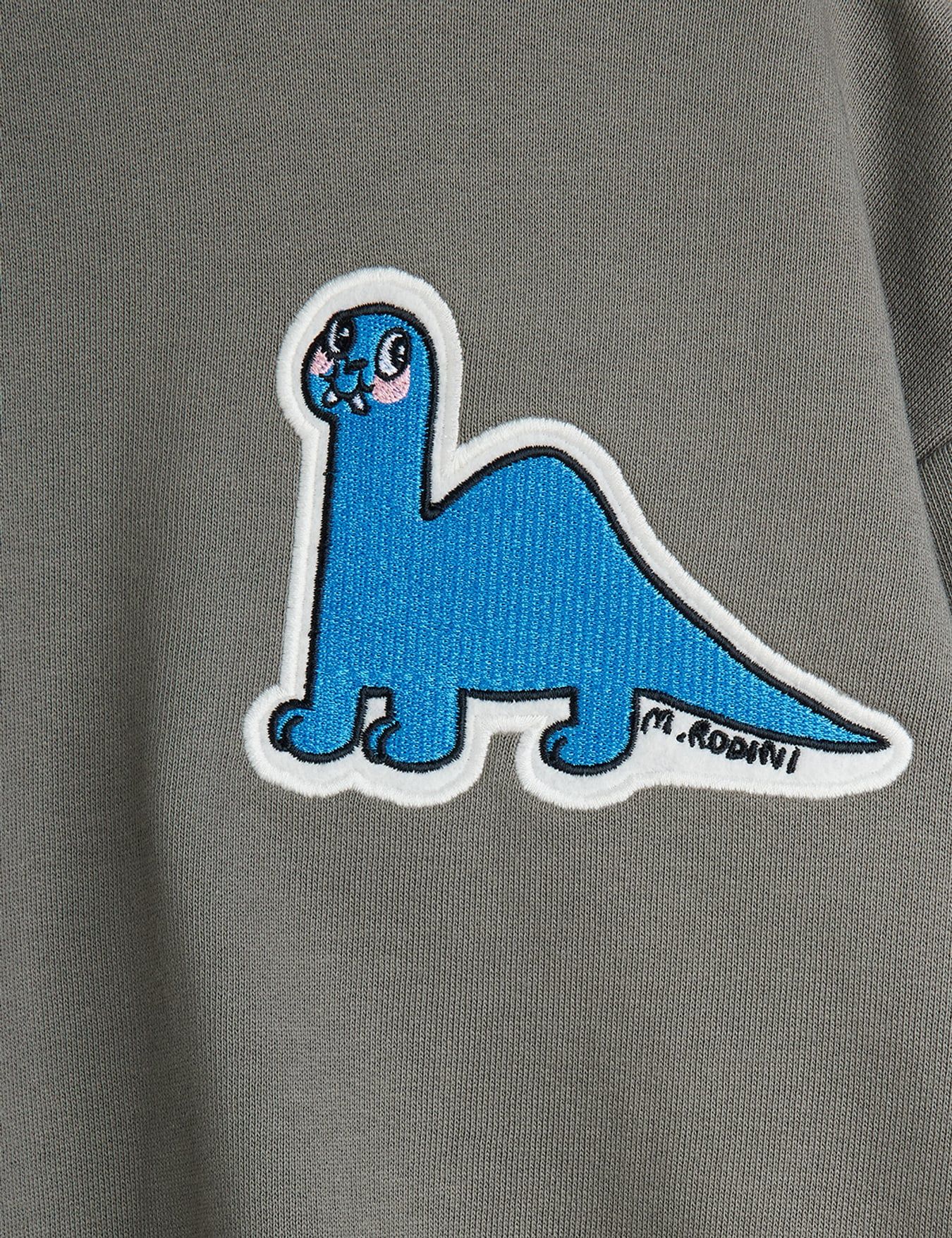Dino Patch Sweatshirt in Grey