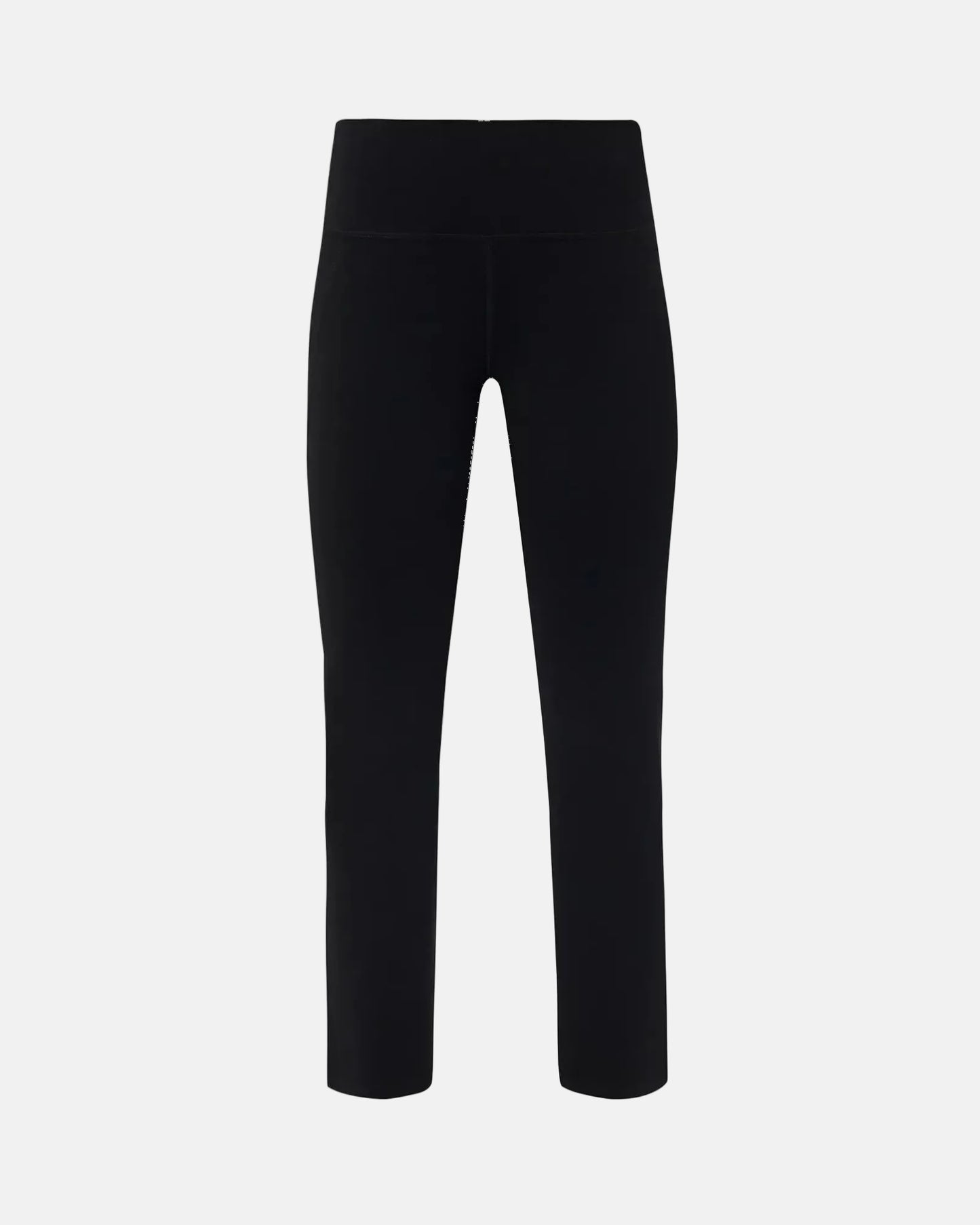 Ultimate Studio Yoga Crop Flare Trousers in Black