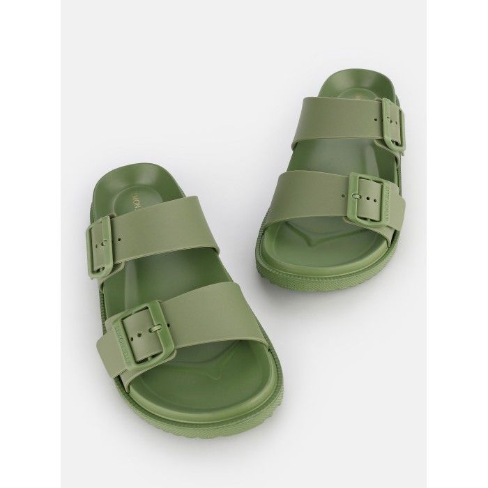 ELISE KHAKI SANDAL - LEMON JELLY- /PRE ORDER/