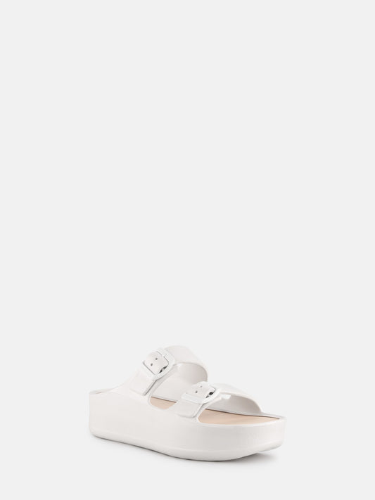 Fenix Sandal In Perola Metal