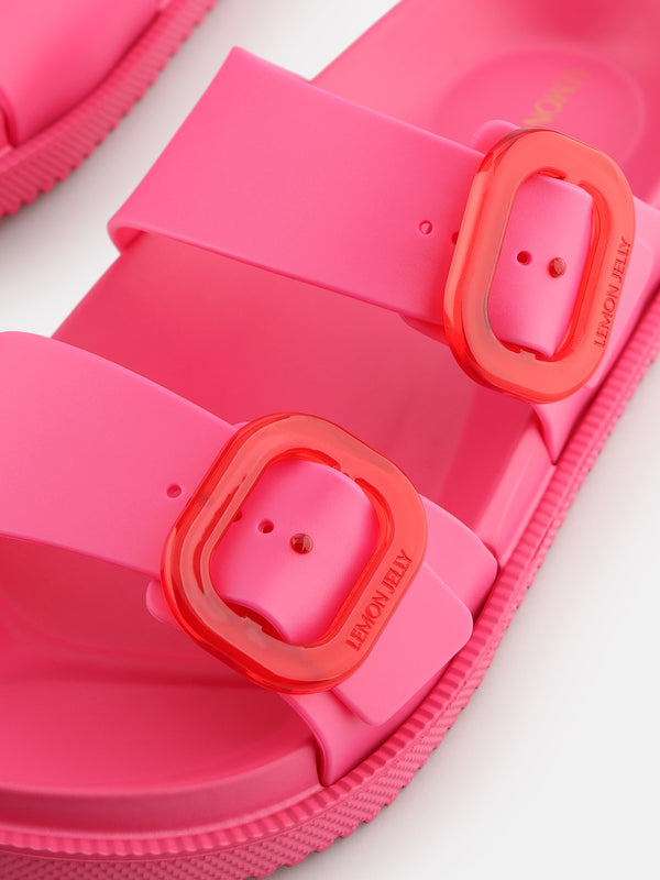 Elise Lillou Sandal in Fuchsia