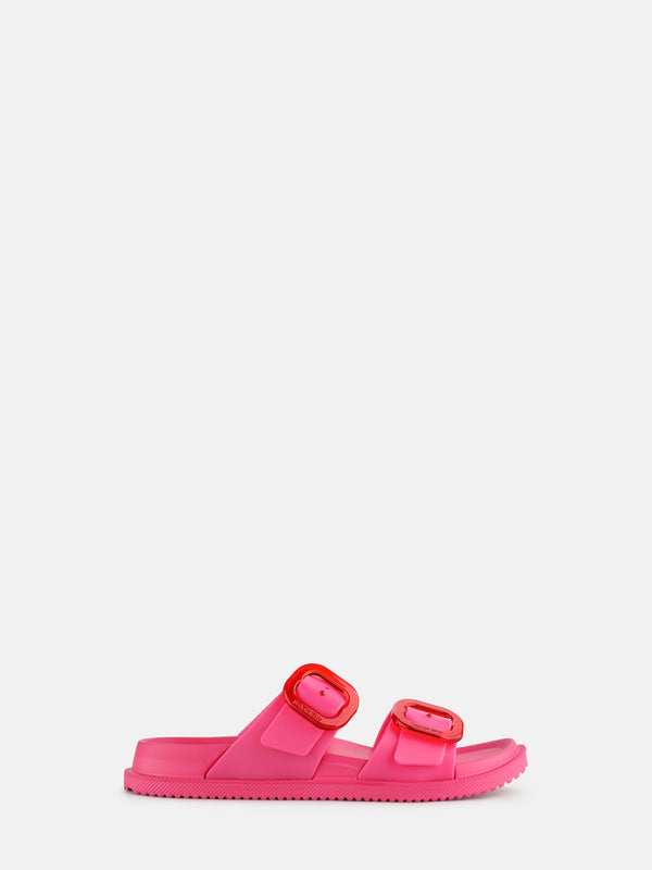 Elise Lillou Sandal in Fuchsia