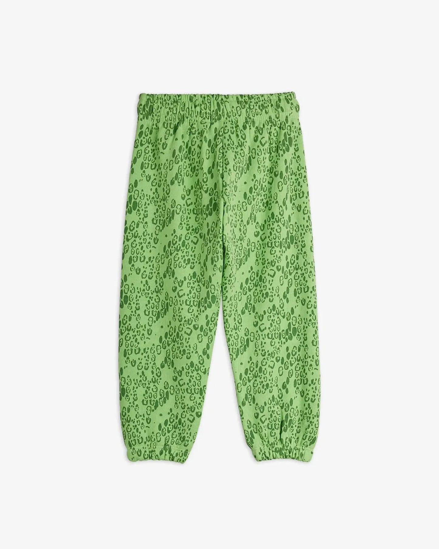 Mini Leopard Sweatpants in Green