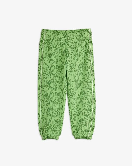 Mini Leopard Sweatpants in Green