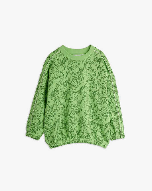 Mini Leopard Sweatshirt in Green