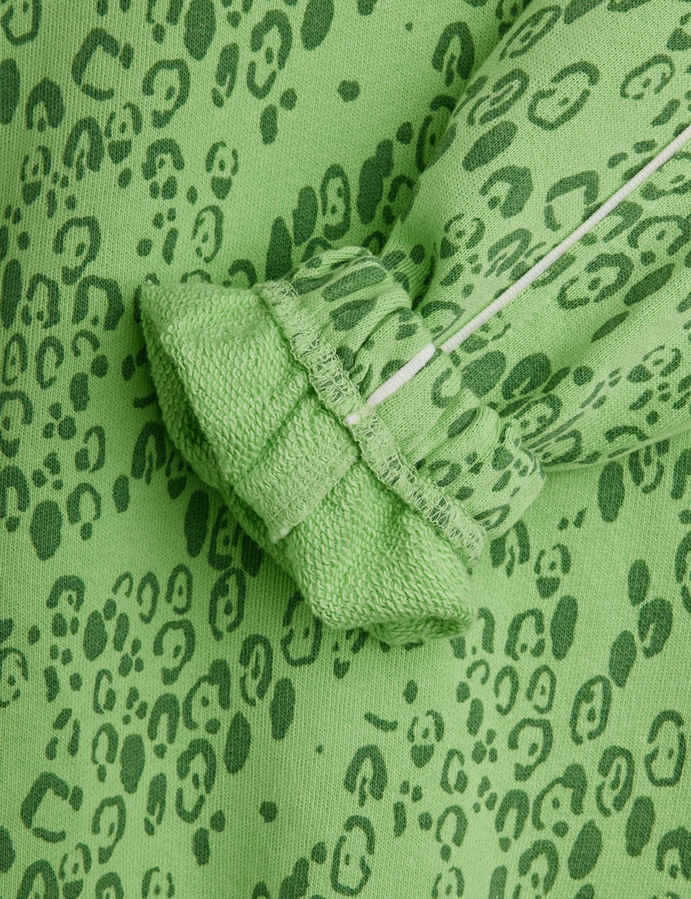 Mini Leopard Sweatshirt in Green