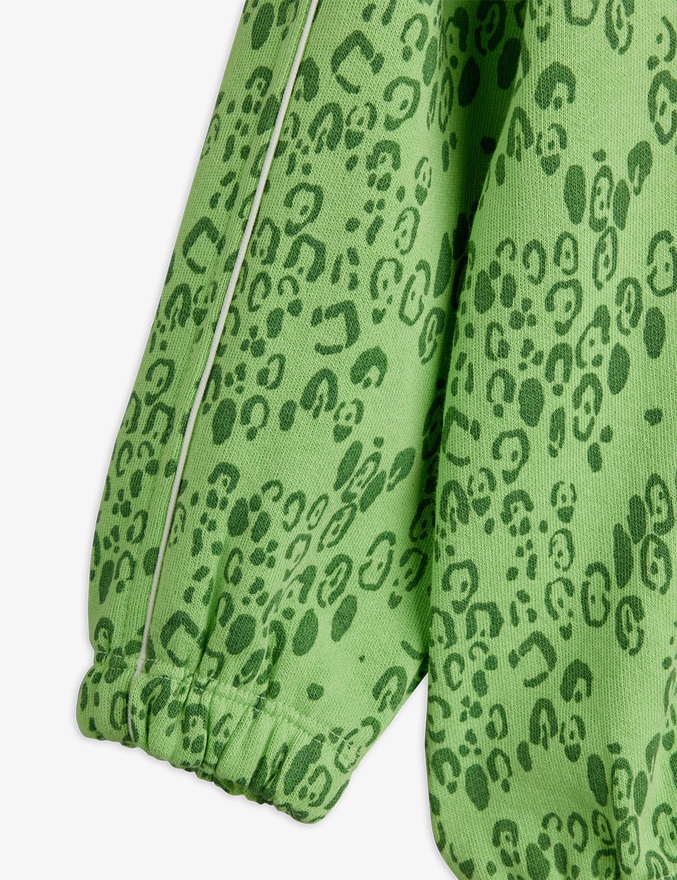 Mini Leopard Sweatshirt in Green
