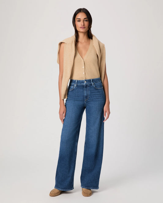 Anessa 31" Wide Leg Jeans in Amalfi Tide