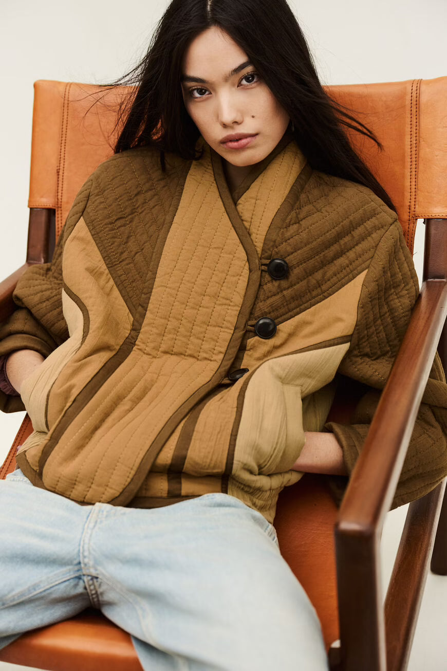 Cisca Jacket in Camel