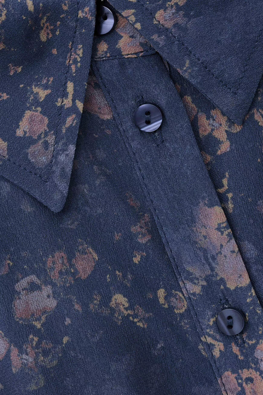 Norma Dress in Blue