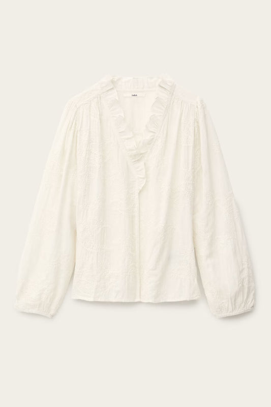 Petty Blouse in Ecru