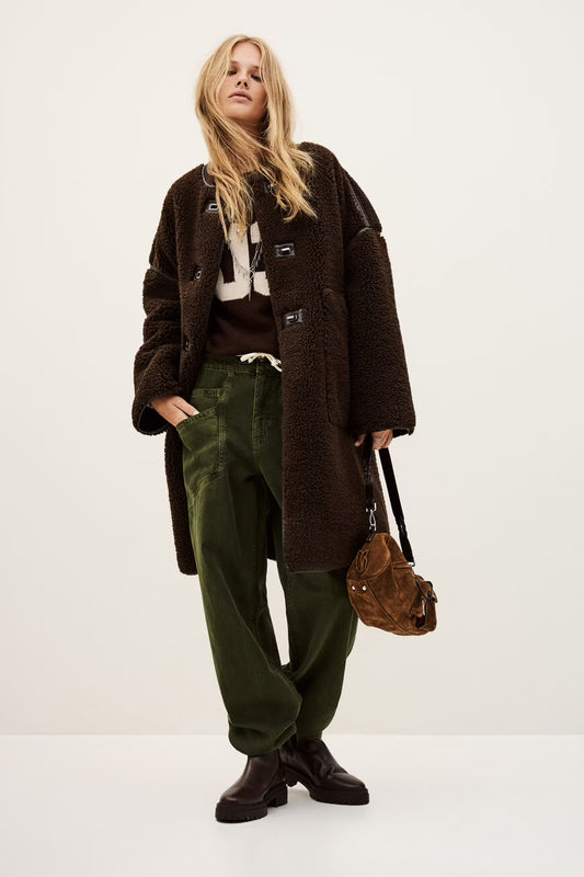 Millie Coat in Chocolate
