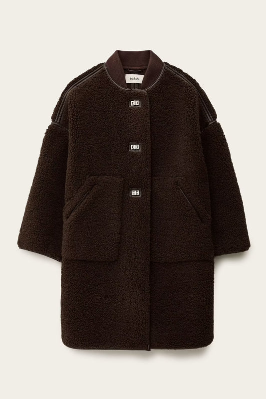 Millie Coat in Chocolate