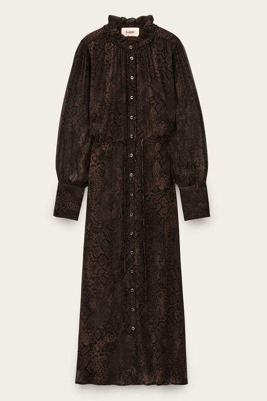 Sahara Dress in Brown