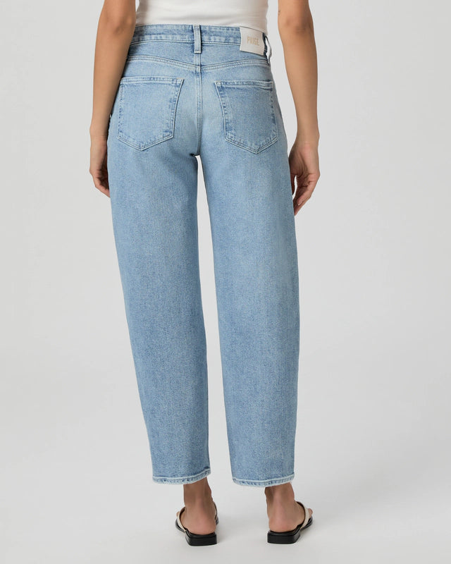 ALEXIS BARREL LEG JEAN - LIGHT BLUE - PAIGE
