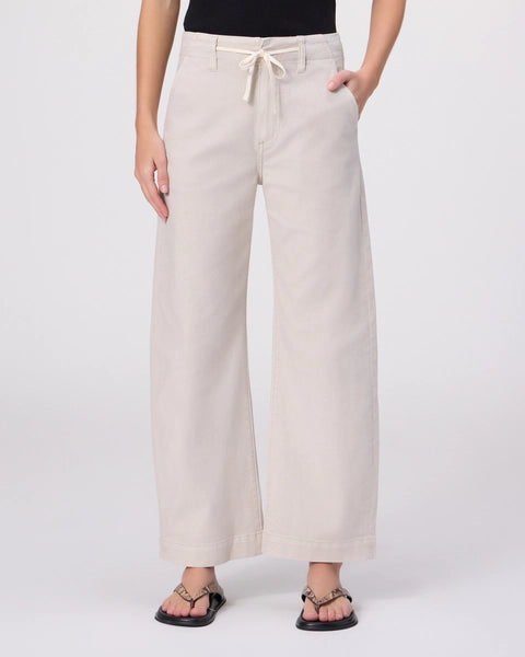 Arellia Ankle Barrel Leg Pant in Vintage Pumice Stone