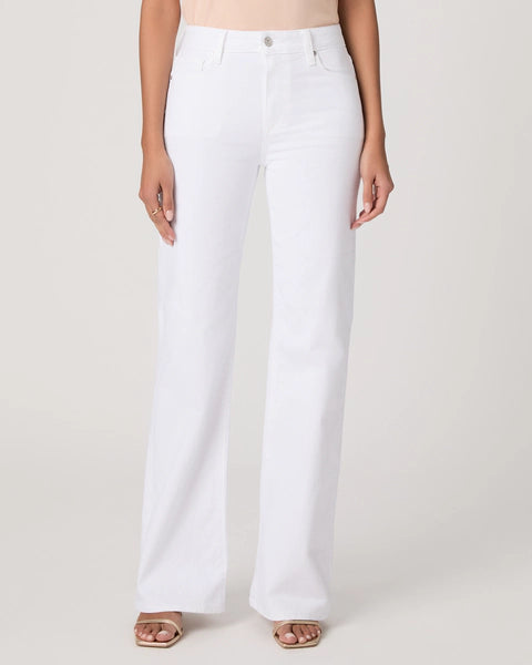 Sofia Flare Jean in Crisp White