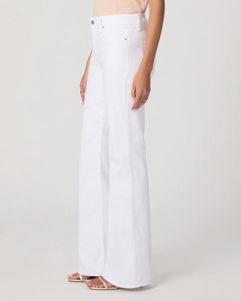 Sofia Flare Jean in Crisp White
