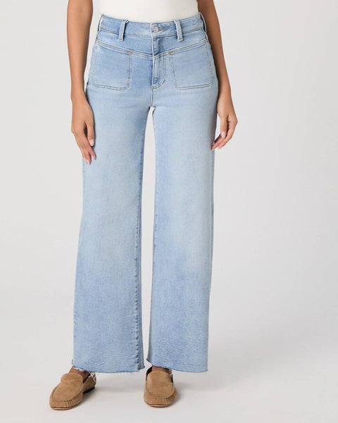 Anessa 31" Wide Leg Jean in La Belle