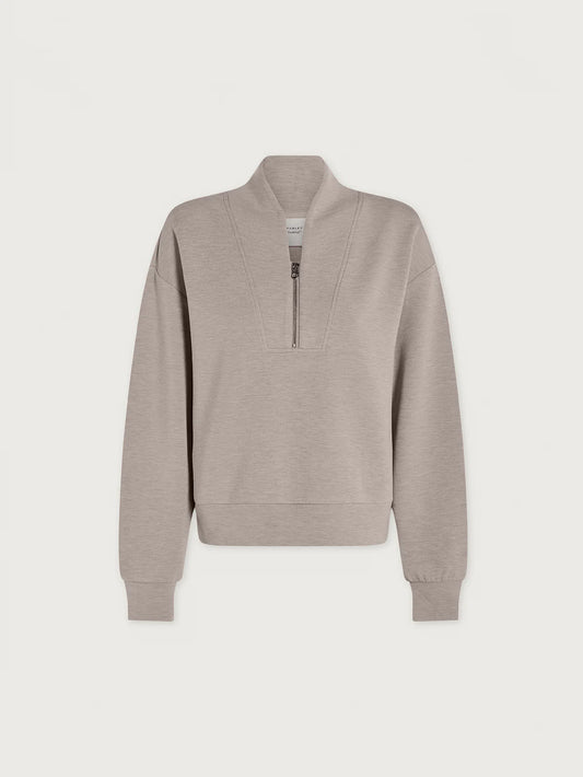 Davidson Sweatshirt in Taupe Marl
