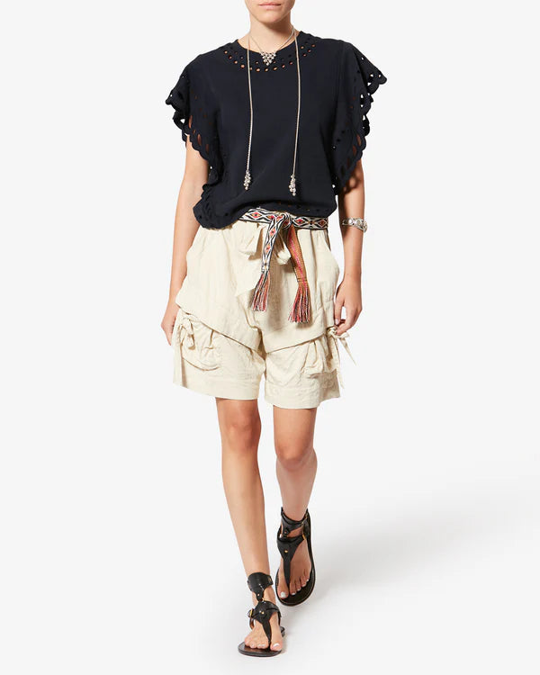 Odyle Top in Faded Black
