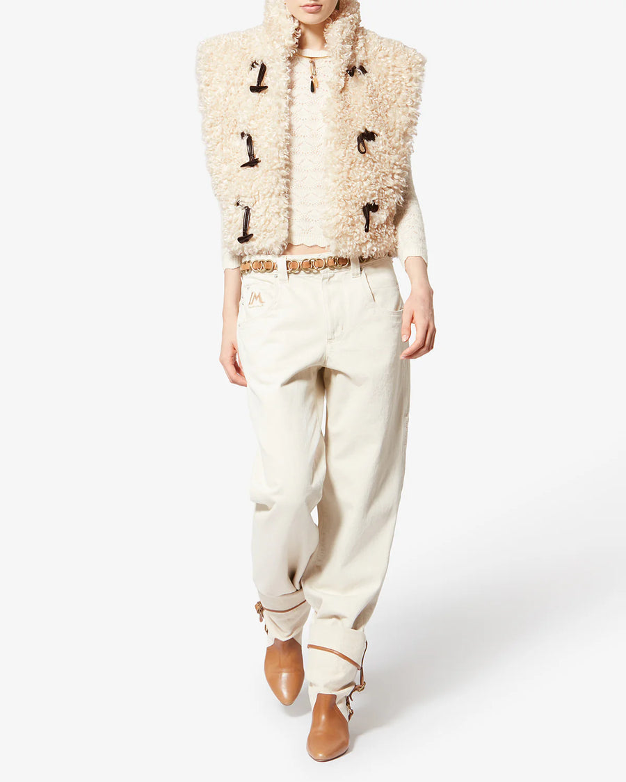 Alisa Cardigan in Ecru