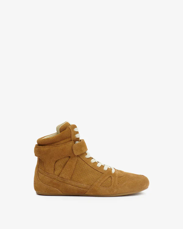 Senny High Sneakers in Cognac