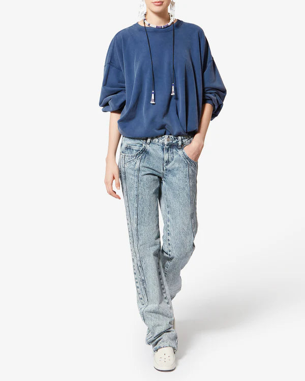 Sauria Sweatshirt in Indigo