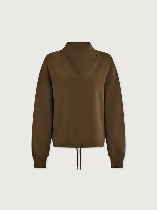 Betsy Sweatshirt in Military Olive