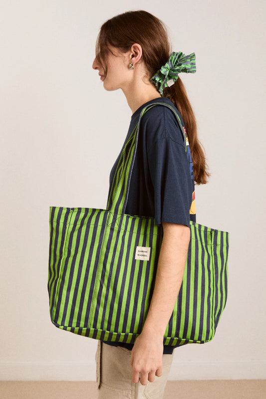 DM Canvas Tote in Green