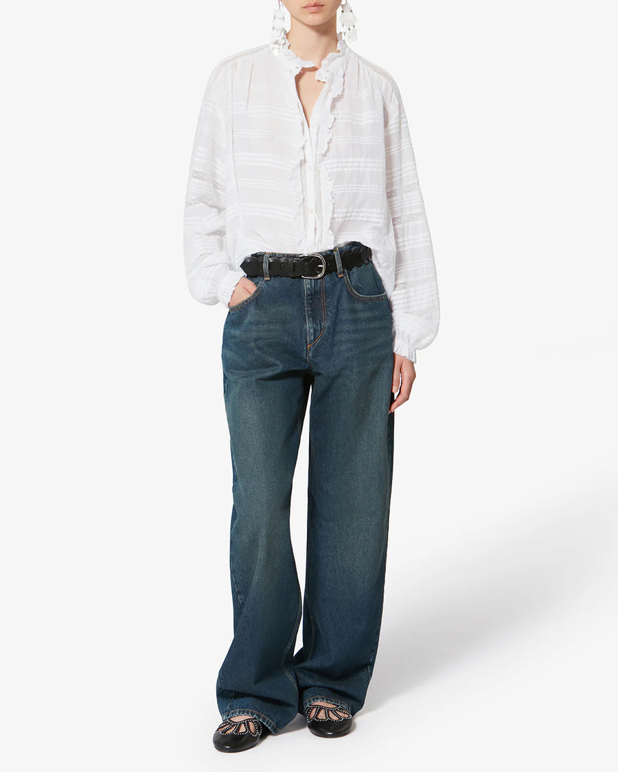 Peline Top in White