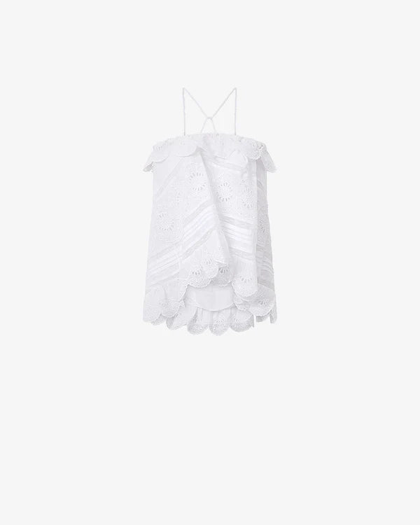 Prisha Top in White