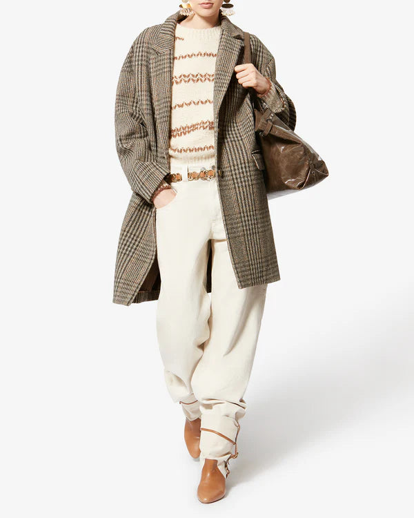 Limiza Coat in Beige