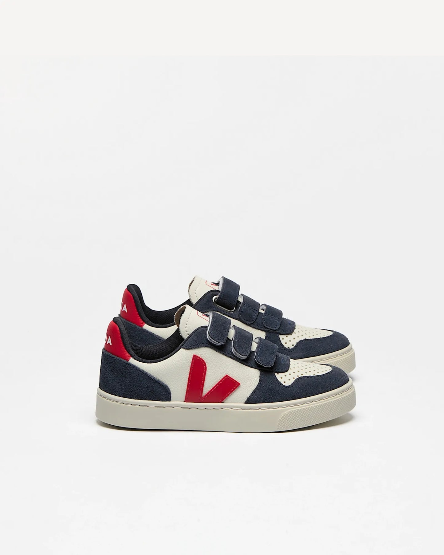 Small V-10 Leather Pure Pekin Nautico Sneakers