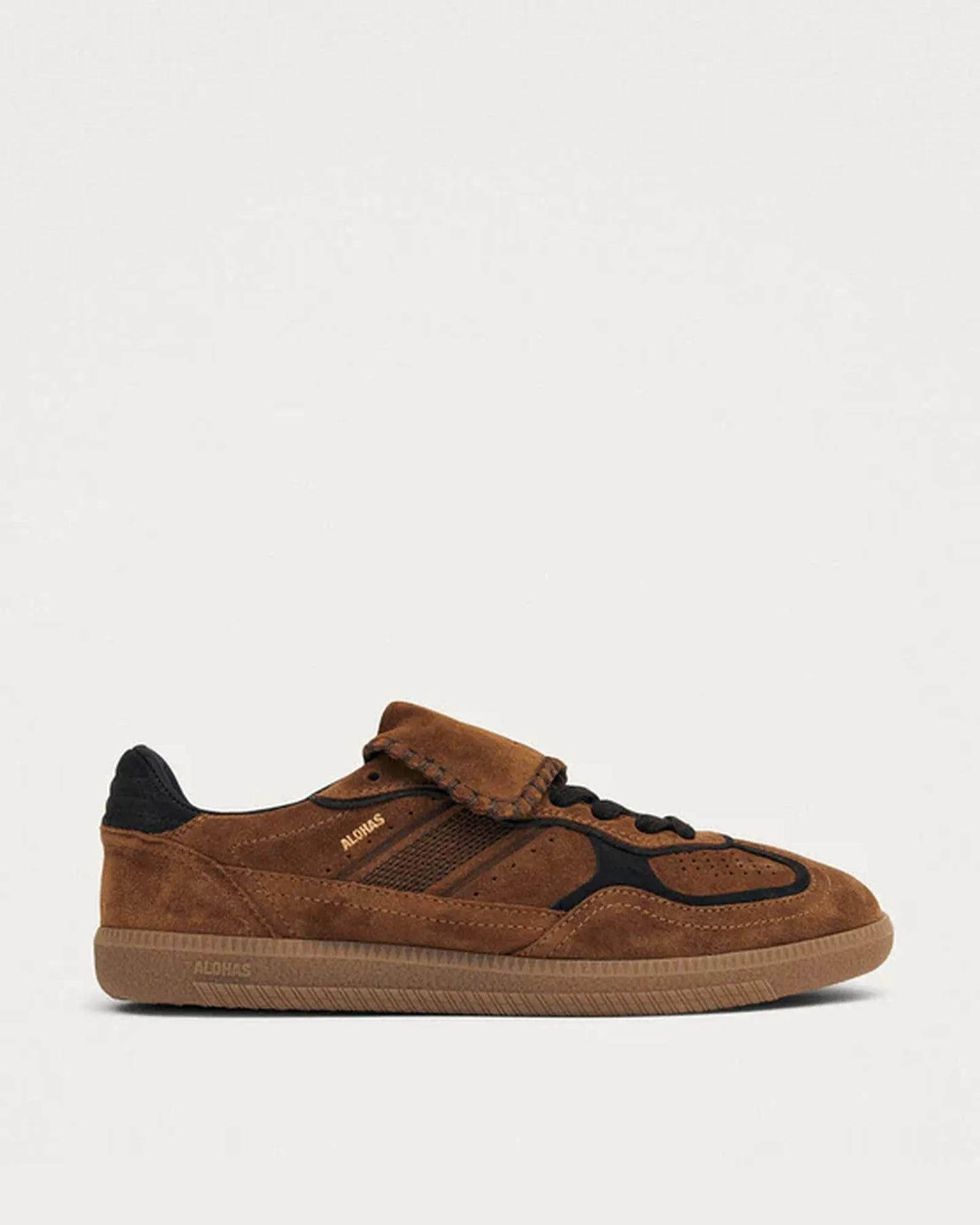 TB490 Club Suede Sneakers in Brown Leather