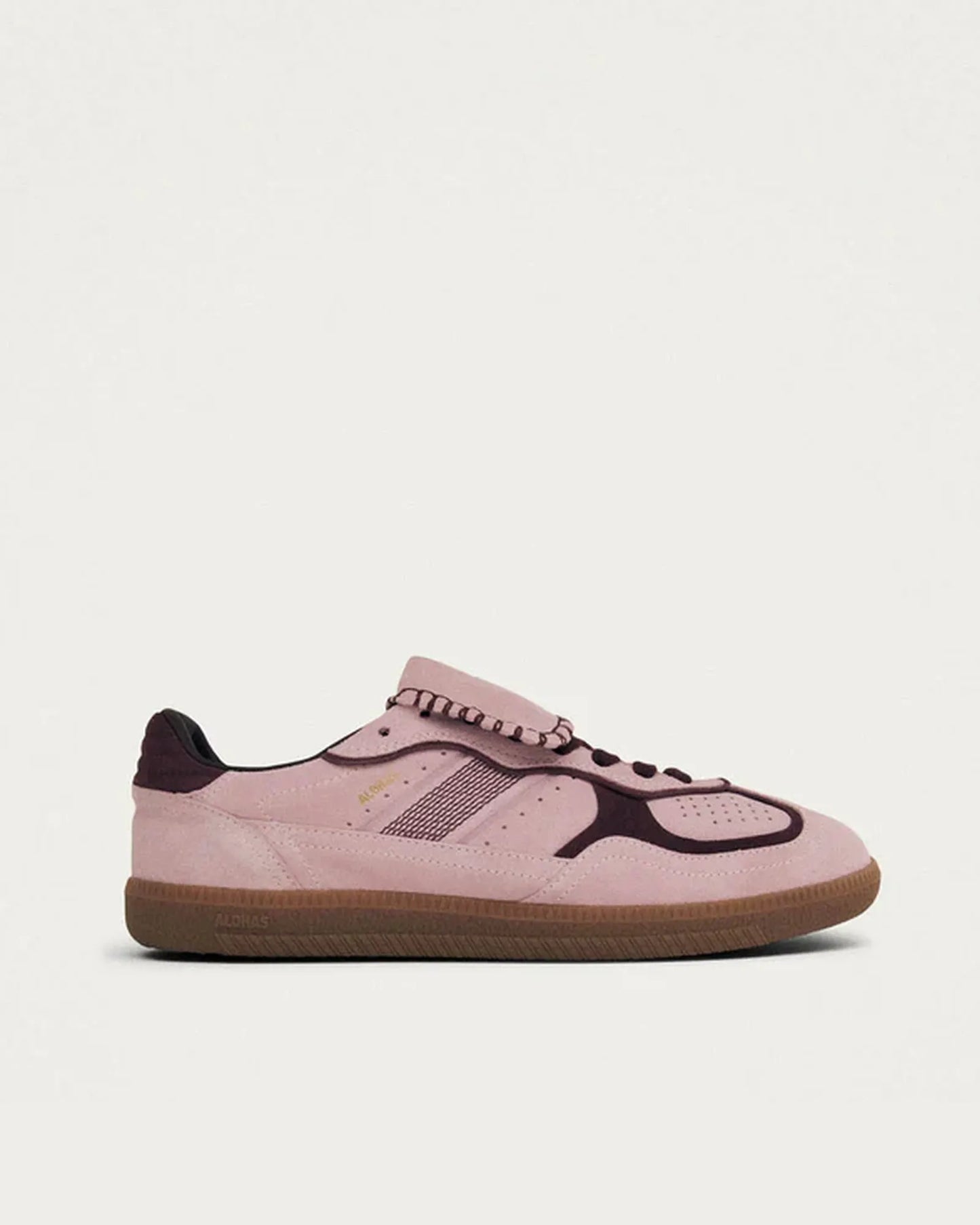 TB490 Club Suede Sneakers in Pink Leather