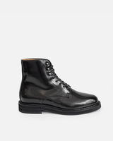 Detroit Lace Up Boots Licorice