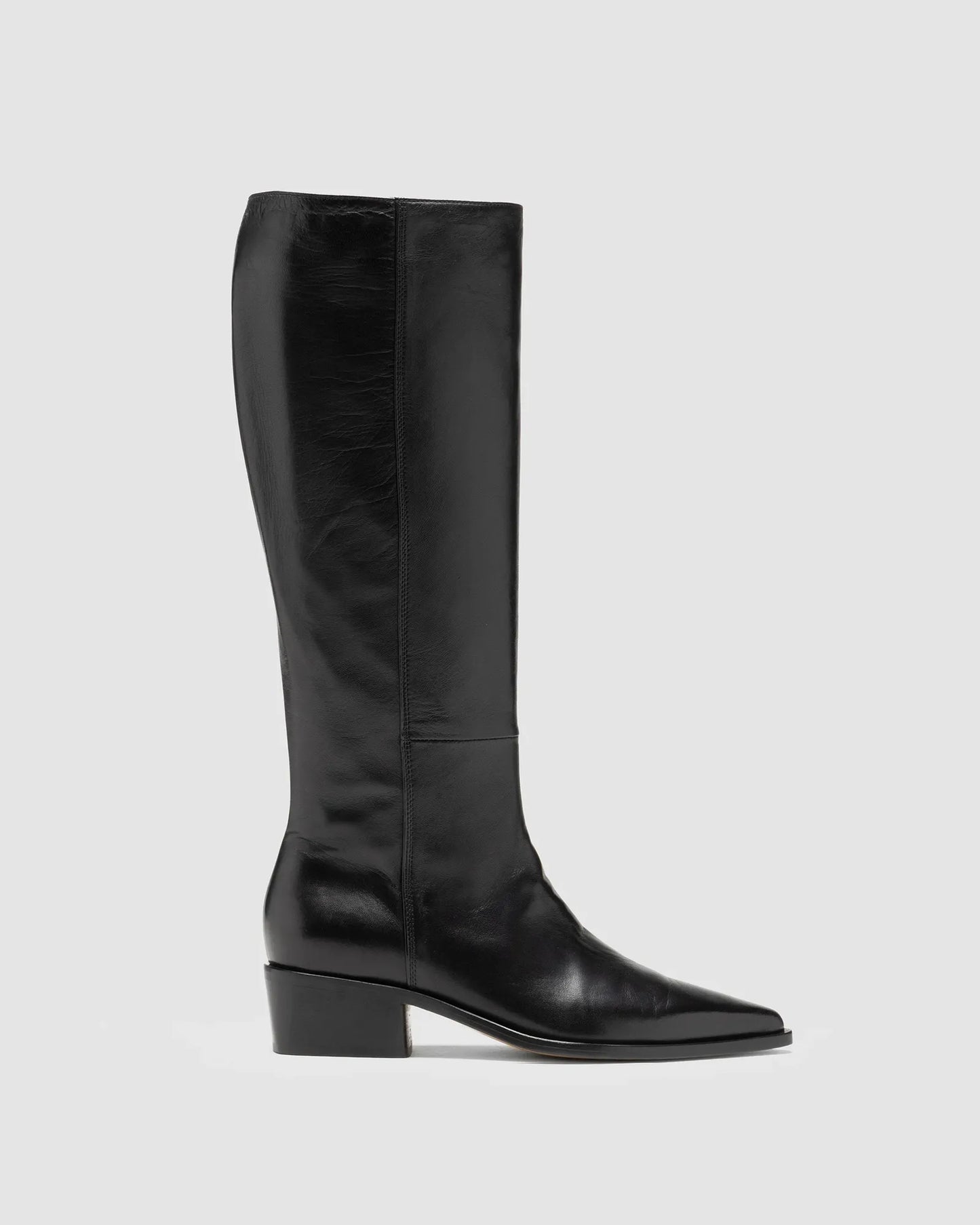 Elyse Long Boot in Black