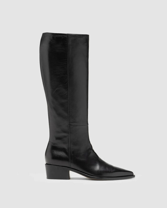 Elyse Long Boot in Black