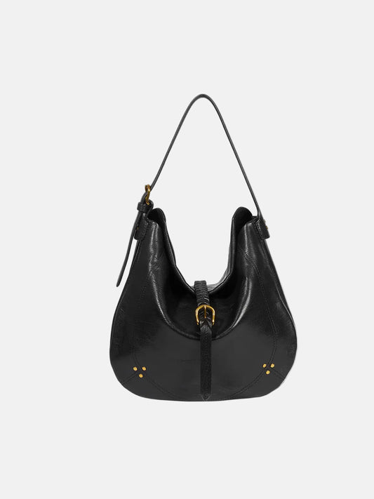 Luis Bag in Goatskin Black